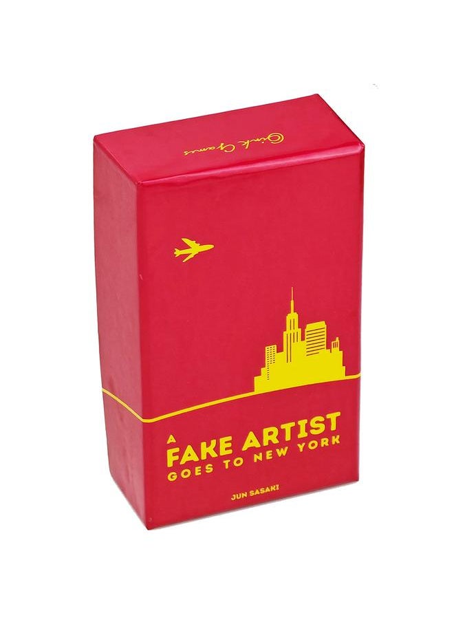Bluejw - All English A Fake Artist Goes To New York Fake Artist Casual Party Card - Image 1