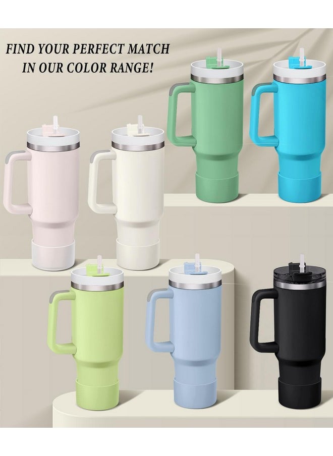 KTKUDY 2-Pack Silicone Boot For Stanley Tumbler 40 30 20 Oz & Intended For Hydro Flask 12-24 Oz - Cup Boot Fit Select Yeti, Simple Modern, Owala Water Bottle - Bottom Cover Accessories Fit Stanley Cup  - Image 2