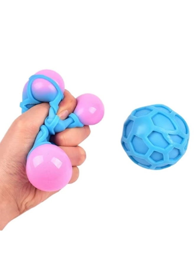 NeeDoh Atomic Squeeze Ball, Novelty Fidget Toy, Multiple Colors, Children Ages - Image 3