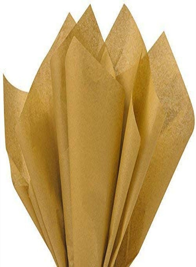 Premium Quality Gift Wrap Paper 100 Sheets Bulk Gift Wrap Tissue Paper, 15" X 20" Gold - Image 3