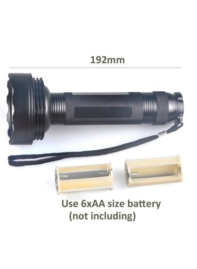 LED UV Flashlight Blacklight 395nm Ultra Violet Light Scorpion Detector Pet Urine Finder for Carpet Dog Cat Stain Detection Portable UV Torch for Leak Detection, Hotel Clean Check - Image 3
