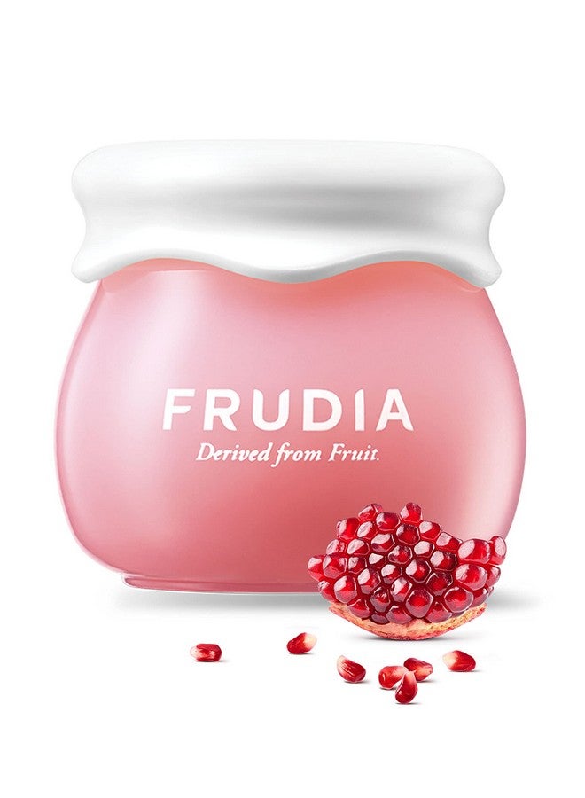 frudia Rudia Welcos Pomegranate Nutrimoisturizing Mini Face Cream ; Facial Moisturizer For Firmness & Vitality ; Korean Skin Care Face Moisturizer Cream W/Adenosine Pomegranate & Fruit Seed Oil (0.33Oz) - Image 2
