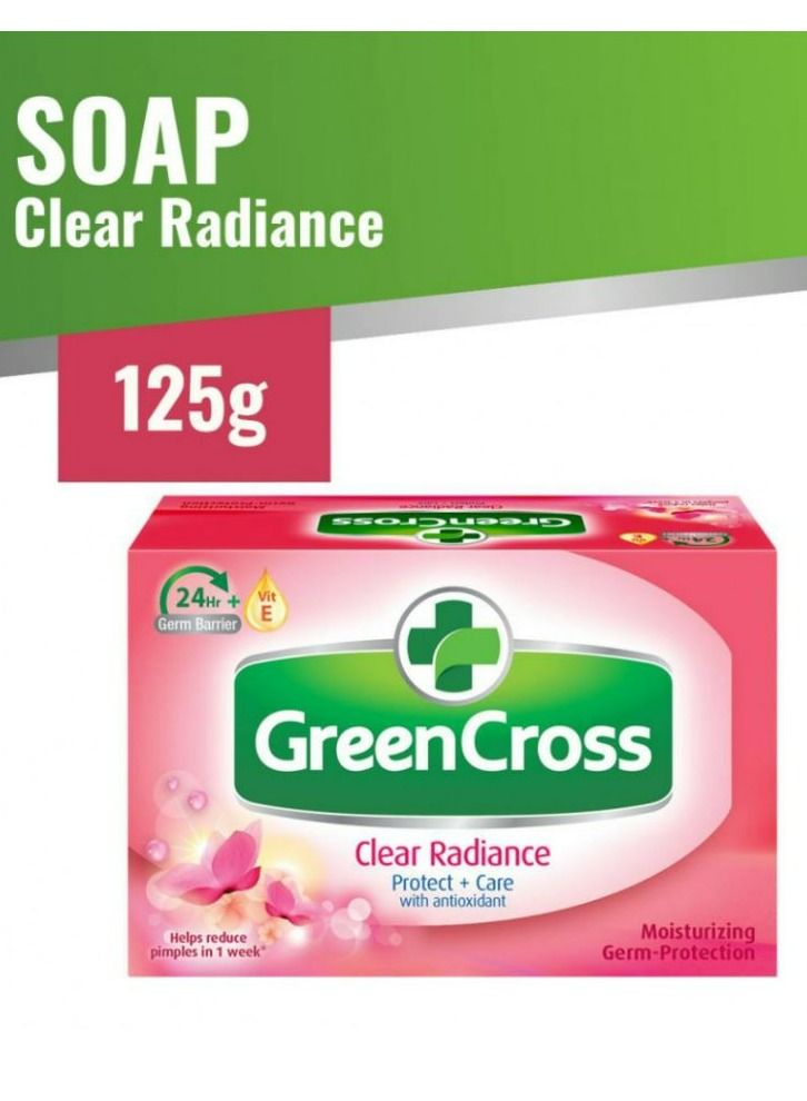 جرين كروس صابون جرين كروس كلير راديانس 125 جرام