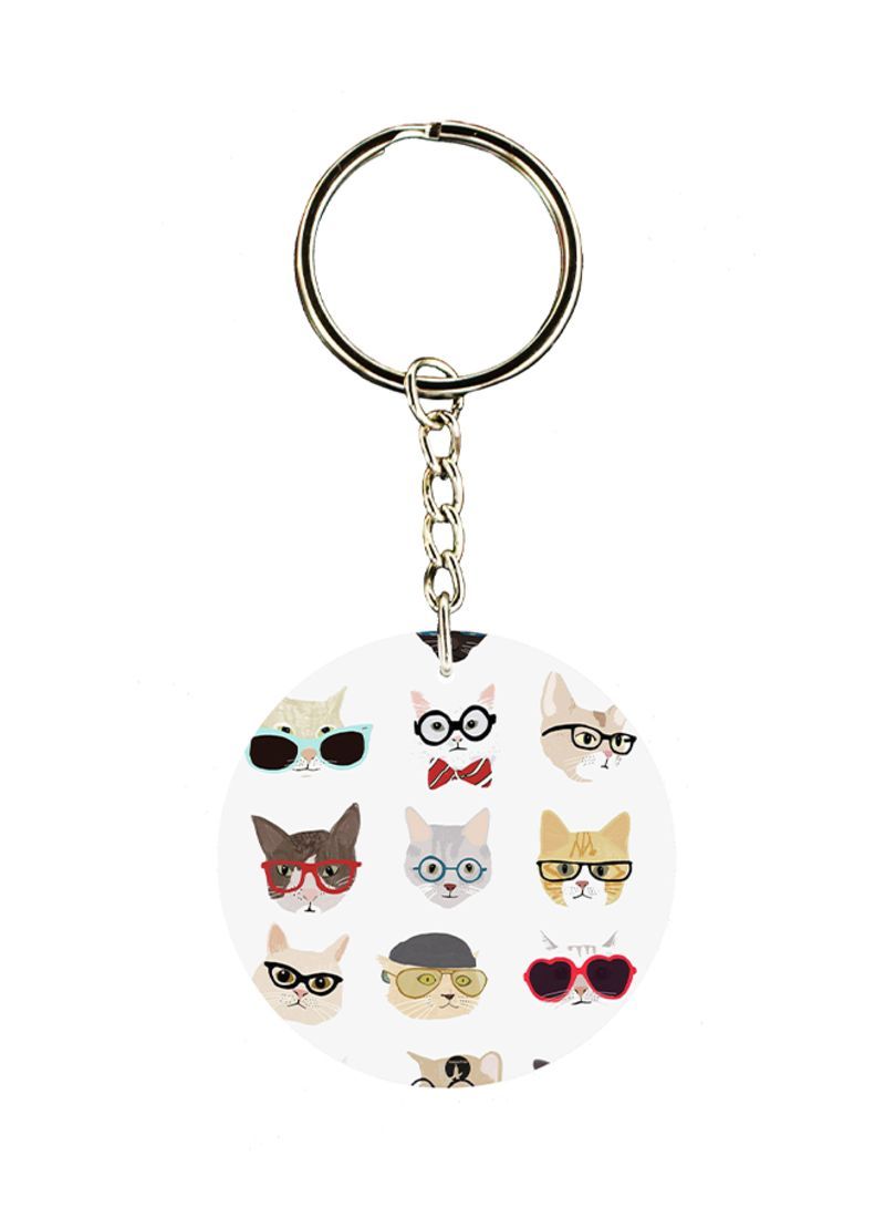 RKN Cats Key Chain