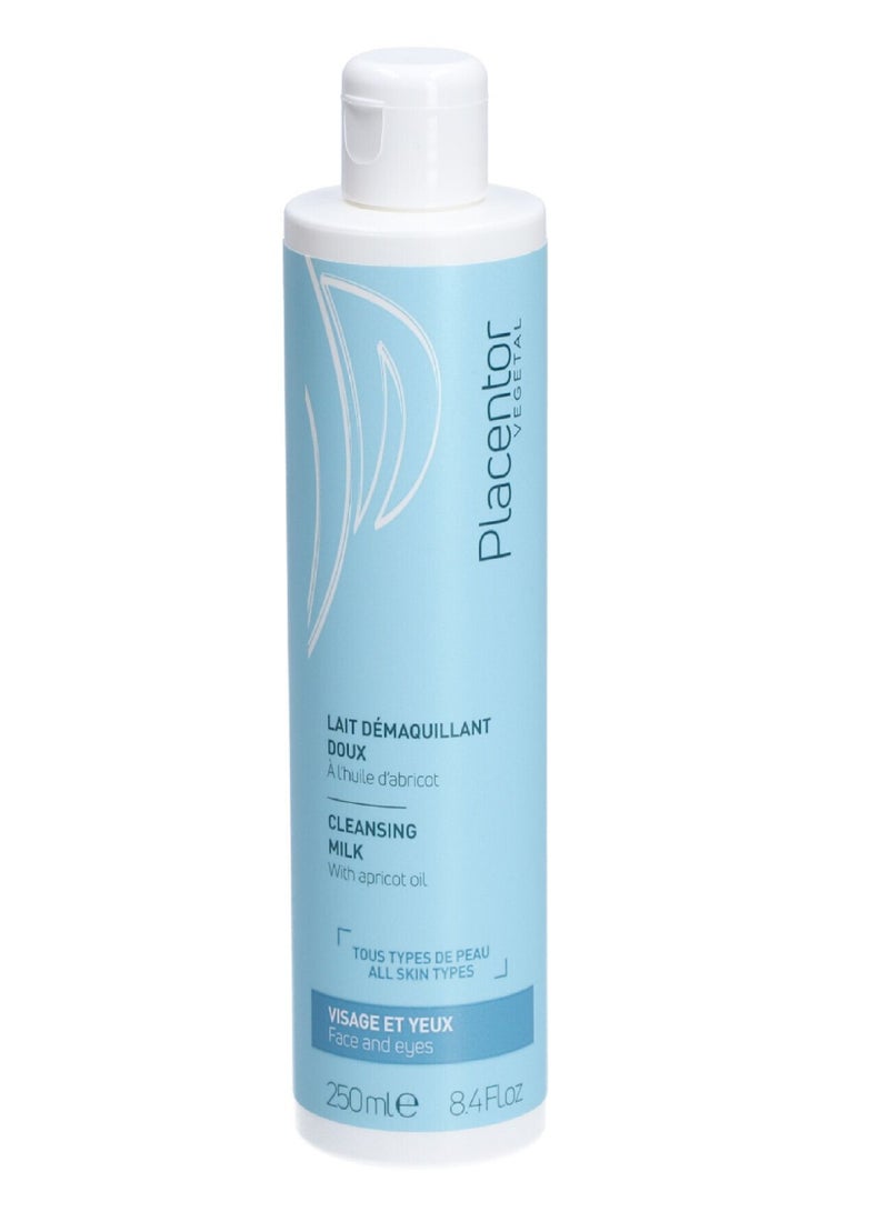 PLACENTOR VEGETAL CLEANSING MILK FACE&EYES 250ML