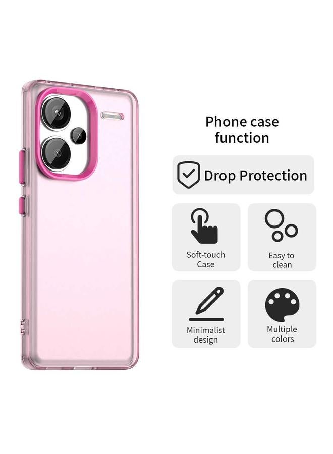 S-TOP Case For Redmi Note 13 Pro+ Candy PC Hybrid TPU Shockproof Phone Case - Image 4