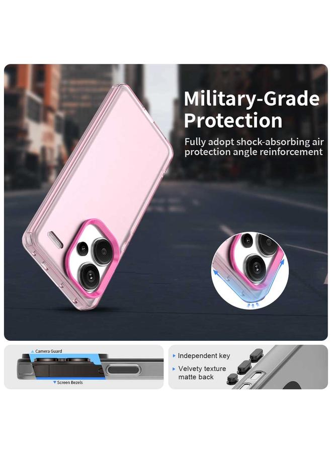 S-TOP Case For Redmi Note 13 Pro+ Candy PC Hybrid TPU Shockproof Phone Case - Image 2