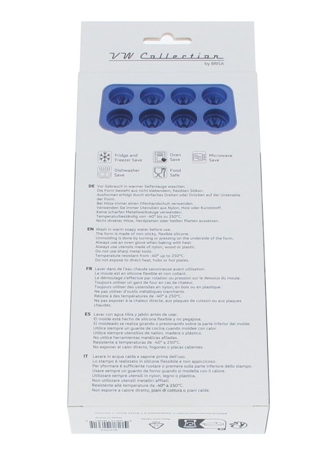 BRISA VW Collection - VW logo ice cube mold, baking mold, ice cube maker made of silicone - Image 4