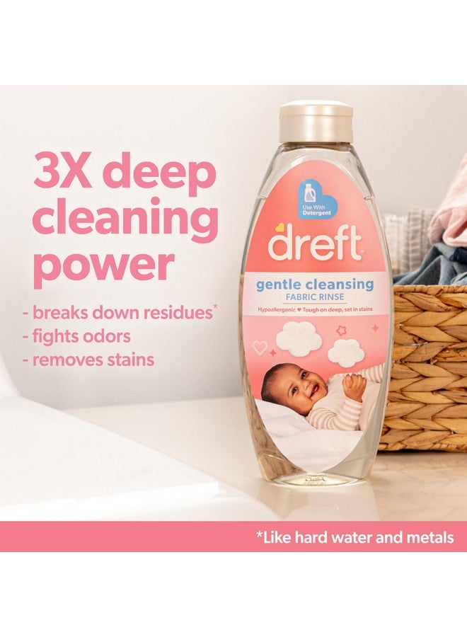 Dreft Baby Gentle Cleansing Fabric Rinse, 48 fl oz, Hypoallergenic, Dermatologist Tested on Sensitive Skin, Odor Remover - Image 2