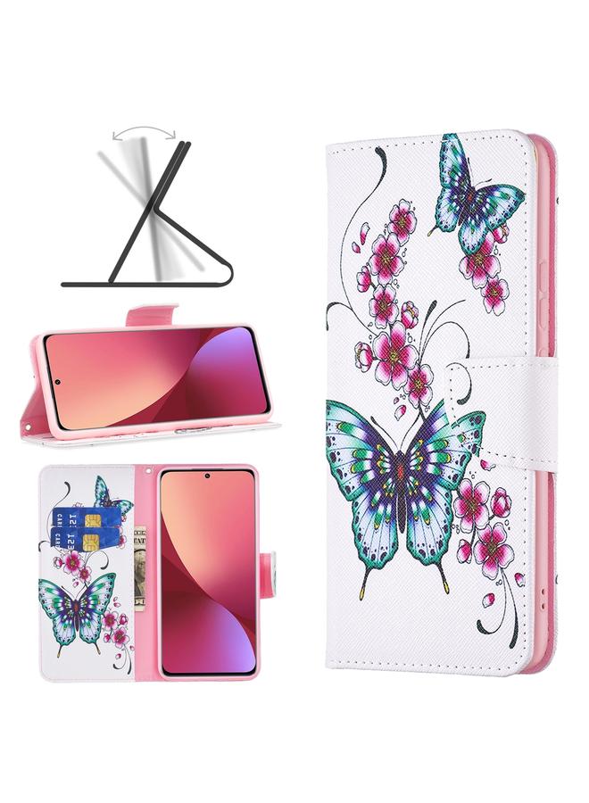 إيروريكس جراب هاتف شاومي 12 جلدي برسومات ملونة - Image 1