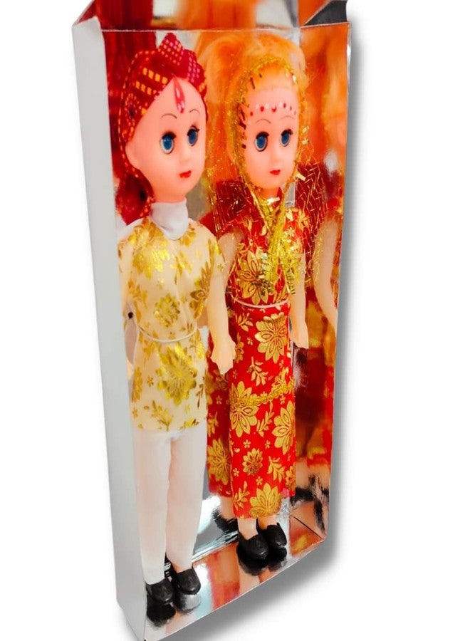 FairyFrolic مجموعة دمى العروس والعريس من فيري فروليك - دمى زفاف تقليدية - هدية للأطفال، مجموعة لعب، لعب الأدوار، وديكور | مثالية لأعياد الميلاد والمناسبات الاحتفالية وحفلات الزفاف - Image 3