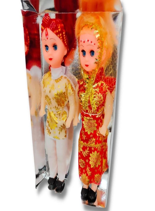 FairyFrolic مجموعة دمى العروس والعريس من فيري فروليك - دمى زفاف تقليدية - هدية للأطفال، مجموعة لعب، لعب الأدوار، وديكور | مثالية لأعياد الميلاد والمناسبات الاحتفالية وحفلات الزفاف - Image 2