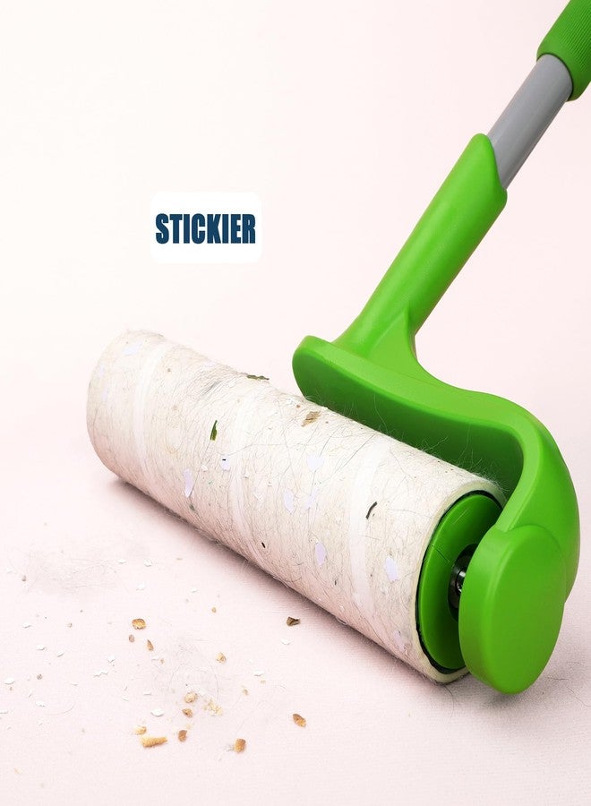 MINGRACE 10 inch Mega Lint Roller Refills Compatible with Evercare Smart Design Layers Large Mega Lint Rollers and More, 50% More Pickup, 60 Sheets per Refill, Pack of 6, 360 Sheets Total - Image 4