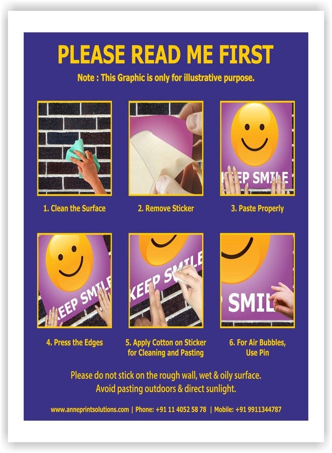 Anne Print Solutions ملصقات "أنت تحت مراقبة كاميرات المراقبة" من آن برينت سوليوشنز®، عبوة من قطعتين، مقاس 12 بوصة × 9 بوصة*، متعددة الألوان - Image 3