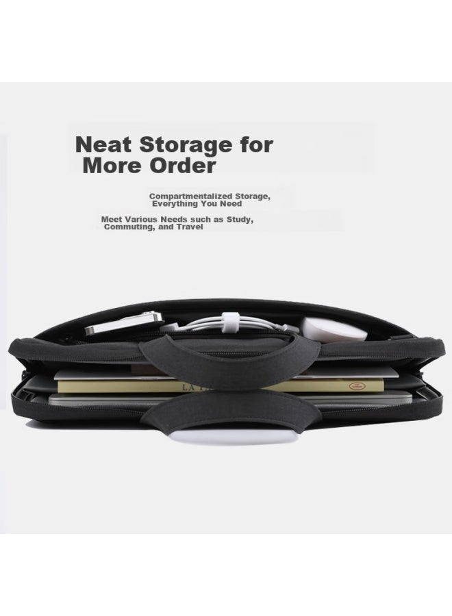 Brinch Laptop Bag 14/15 Inch, Business Lightweight Travel Bag, Suitable For Xiaomi, Apple, Huawei Laptops - Image 4