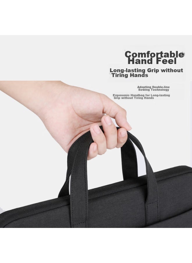 Brinch Laptop Bag 14/15 Inch, Business Lightweight Travel Bag, Suitable For Xiaomi, Apple, Huawei Laptops - Image 3