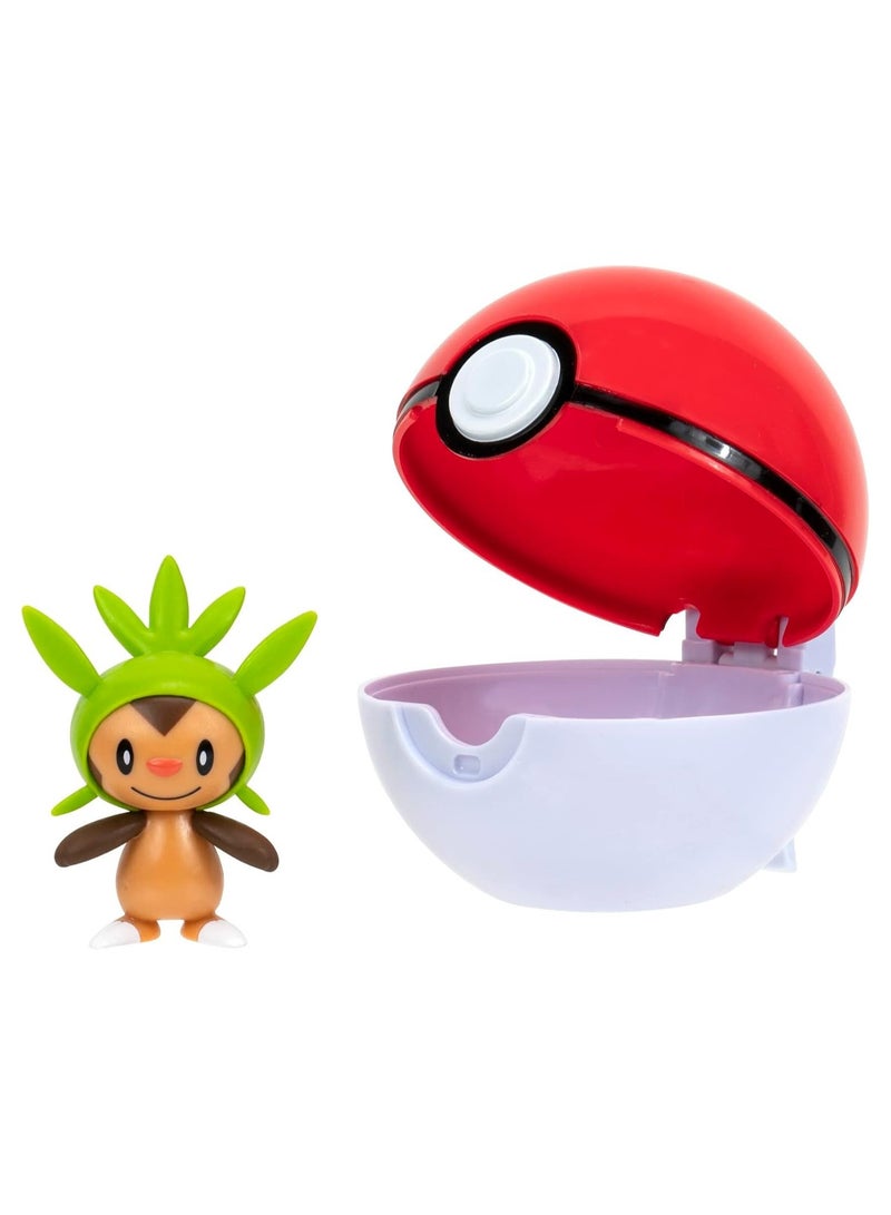Pokemon Clip N Go - Chespin Poke Ball - Image 2