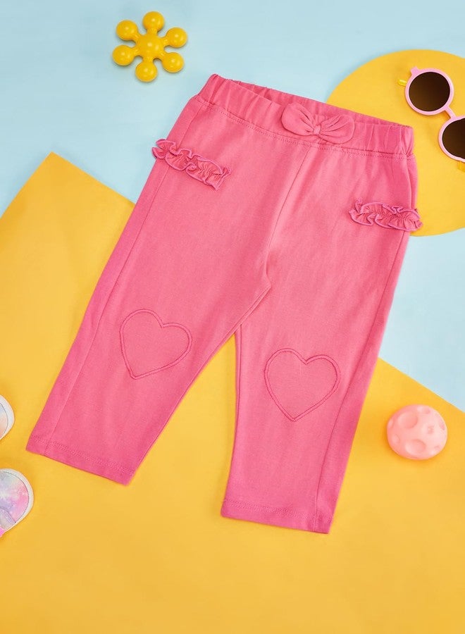 YU by Pantaloons Baby Girls Bottoms Pink - Image 2