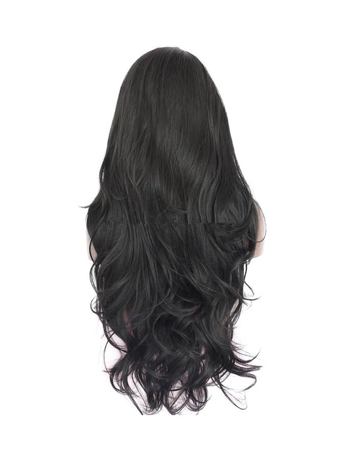 Natural Wavy Front Lace Hair Wig  - Image 2