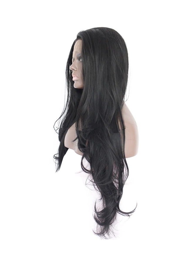 Natural Wavy Front Lace Hair Wig  - Image 3