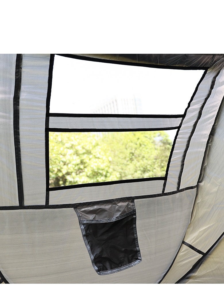 Manful Weather-Resistant Camping Tent, Tent Automatic Instant Pop-Up Tent Lightweight Portable Tent Outdoor Camping Waterproof  - Image 3