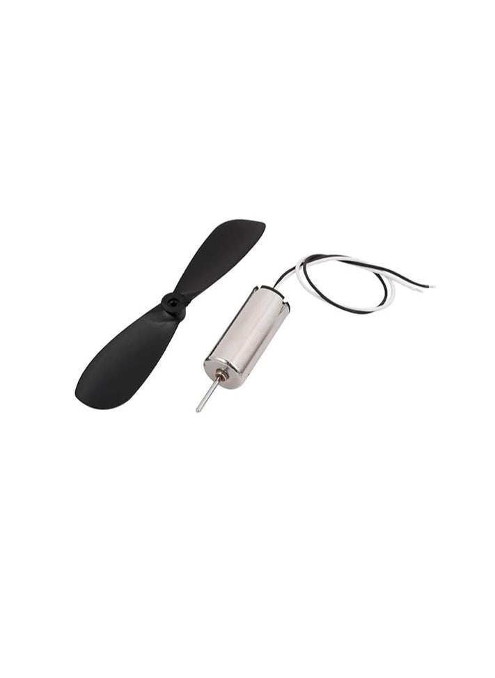 Generic - Electric Motor for RC Model Airplanes 820 3.7V 43800RPM Mini Model Helicopter Coreless Motor With Small Propeller - Image 1