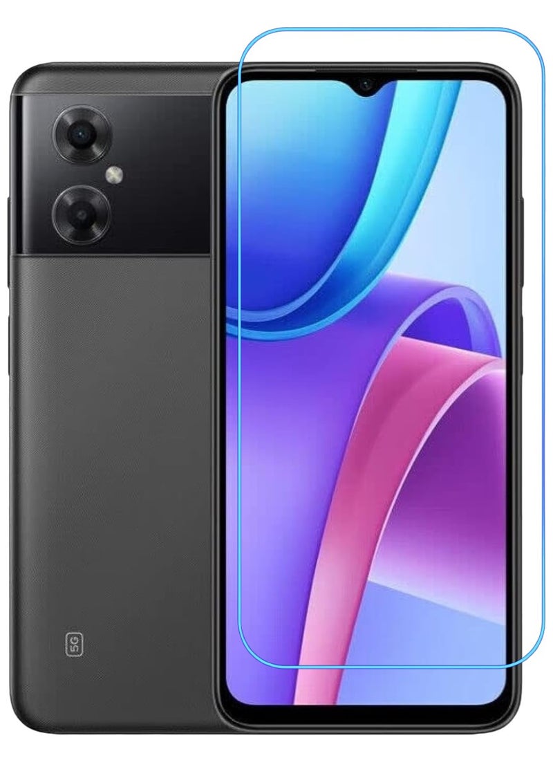 ACLIX Antistatic ESD Dustproof Premium Quality High Definition Clear Tempered Glass Screen Protector Designed For Xiaomi Redmi Note 11R - Image 1