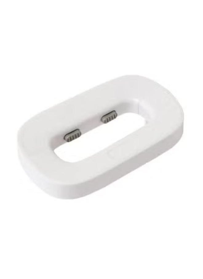 Security Lock Child Door Handle Infant Security Latches Child Cabinet Lock Child Door Lock Child Cupboard Locks Seat Belt Lock White Abs Baby (Grey)  - Image 4