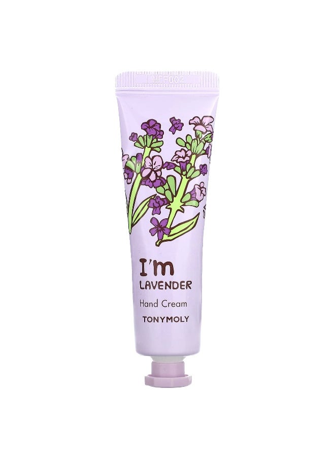 Tony Moly TonyMoly, I'm Lavender, Hand Cream, 1.01 fl oz (30 ml)  - Image 1