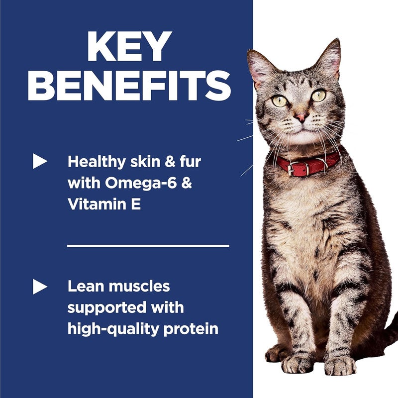 Hills Science Diet Adult 16 Adult 16 Premium Nutrition Dry Cat Food Chicken Recipe 7 lb Bag - Image 4