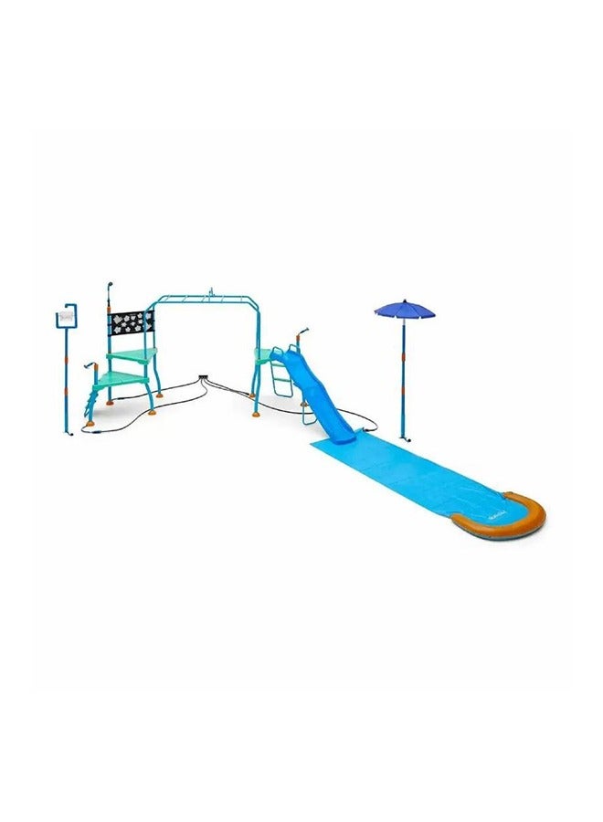 Plum Water Park Blaster Course – Ultimate Backyard Water Fun for Kids  - Image 1