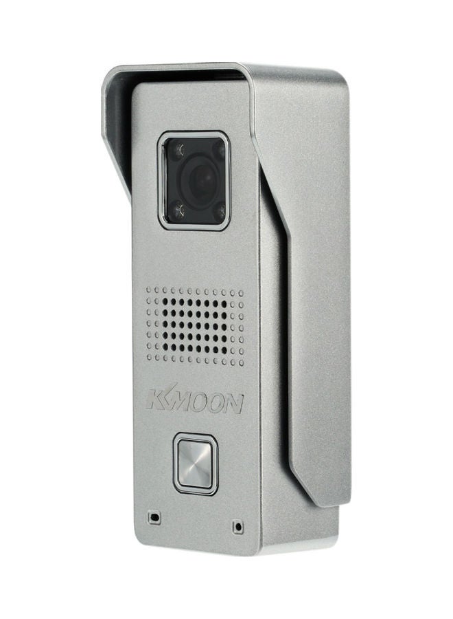 KKmoon Doorbell Intercom System With Monitoring Camera Silver - Image 2