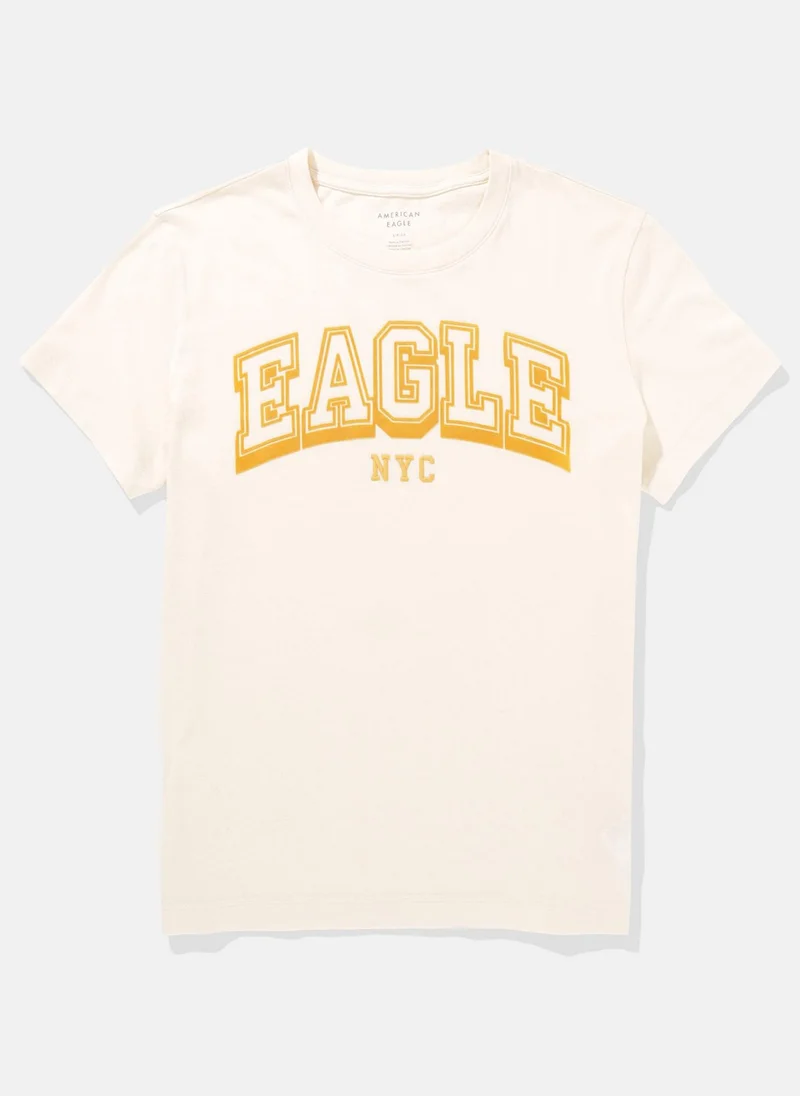 American Eagle Logo Crew Neck T-Shirt