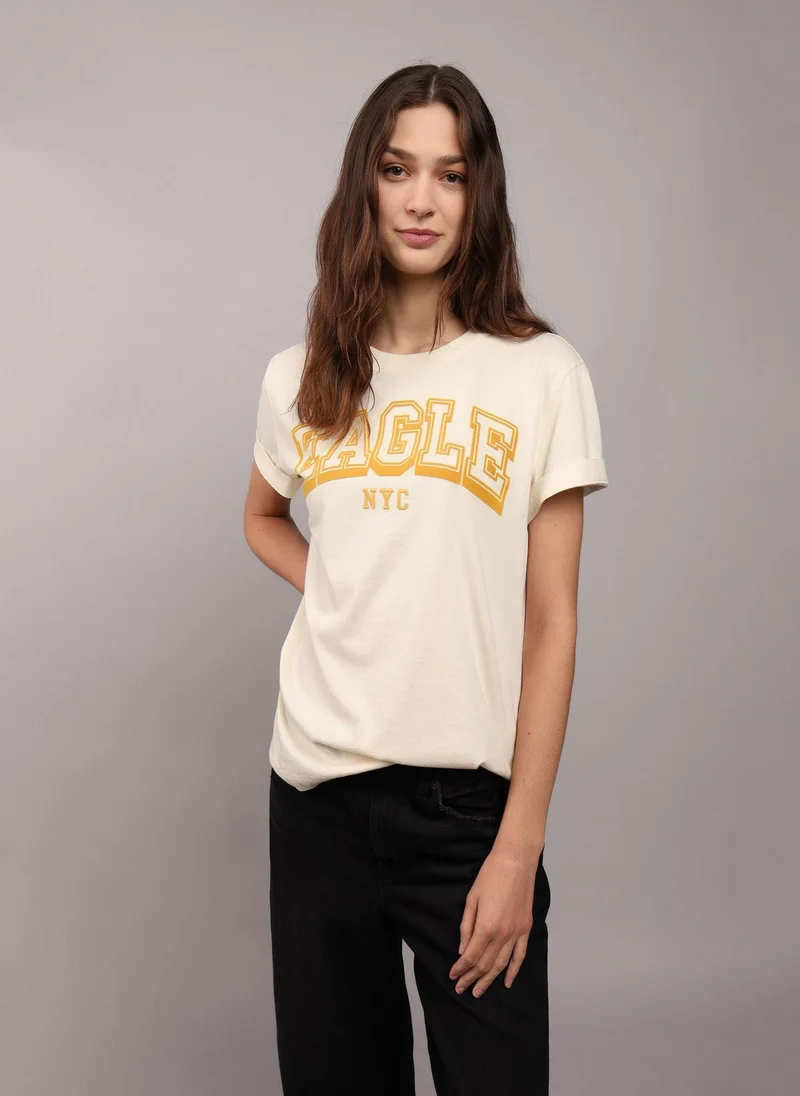 American Eagle Logo Crew Neck T-Shirt