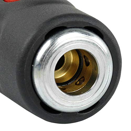 Prevost 2 Prevost Push Button Automotive Style Truflate Air Coupler 1/2" NPT USI061203 - Image 3
