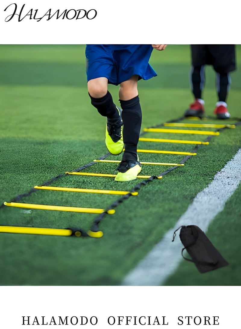 Generic Agility Ladder Speed Training Equipment Quick Ladder Quick Ladder Running Equipment for Soccer Speed Football Basketball Football Soccer Training Equipment for Kids Youth Adults  - Image 4