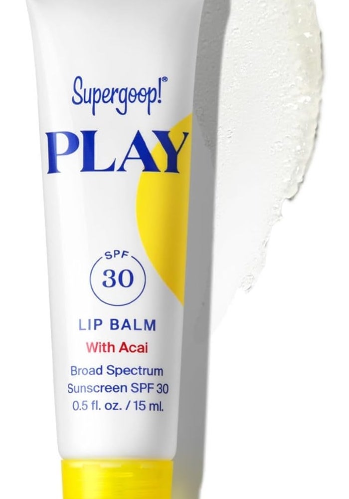 Supergoop! Fusion Lip Balm SPF 30 with Acai - Hydrating and Nourishing Lip Protection, 0.5 fl. oz. - Image 1