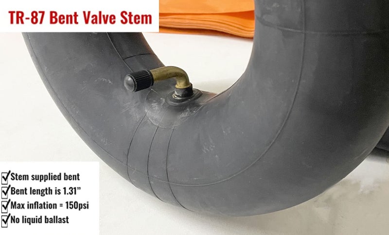 StaiBC Heavy Duty 3.50/3.00-8 Inner Tube with TR87 Bent Metal Valve stem. Tire Tube fits 8 inch Rim Sizes 3.50-8/3.00-8/3.5-8/3.0-8/3-8/3.5-8/300-8/350-8 2 Packs - Image 4