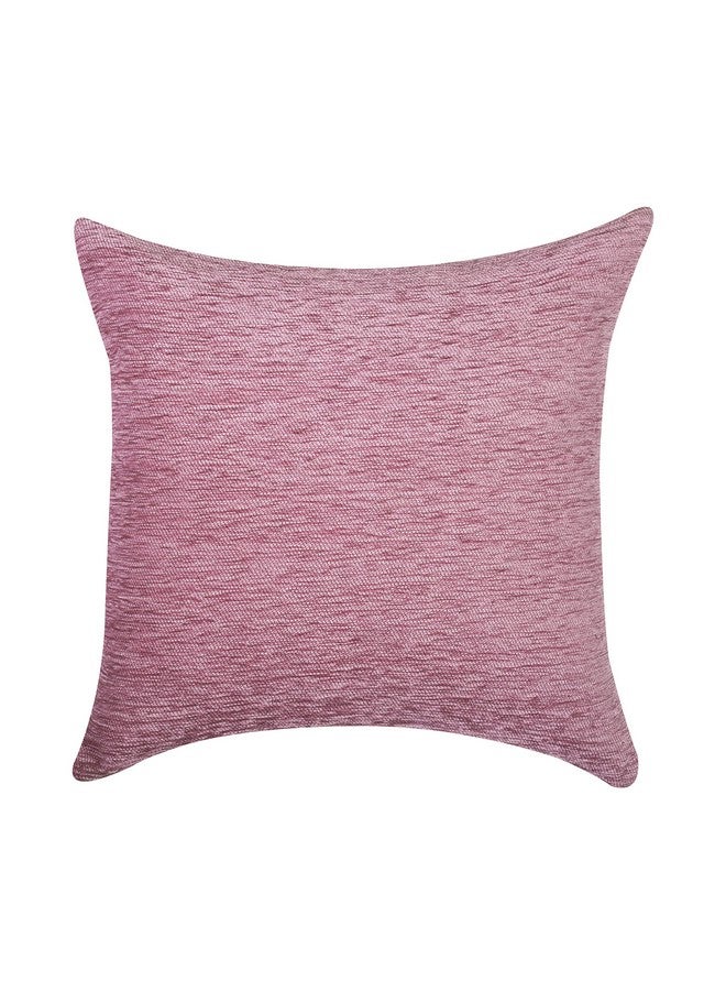 Cazimo Jacquard Decorative Abstract Design Soft Cushion Covers Hypo-Allergenic Washable Non-Fade Diwan Sofa Pillow Covers For Home Bed & Living Room Size - 16 X16 Inches, Color Baby Pink, Set of 5 Pcs - Image 4