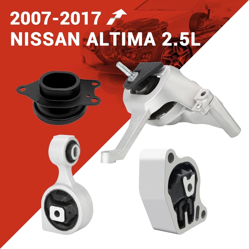 CARORAV Engine Motor Mount Set for Nissan Altima - Image 3