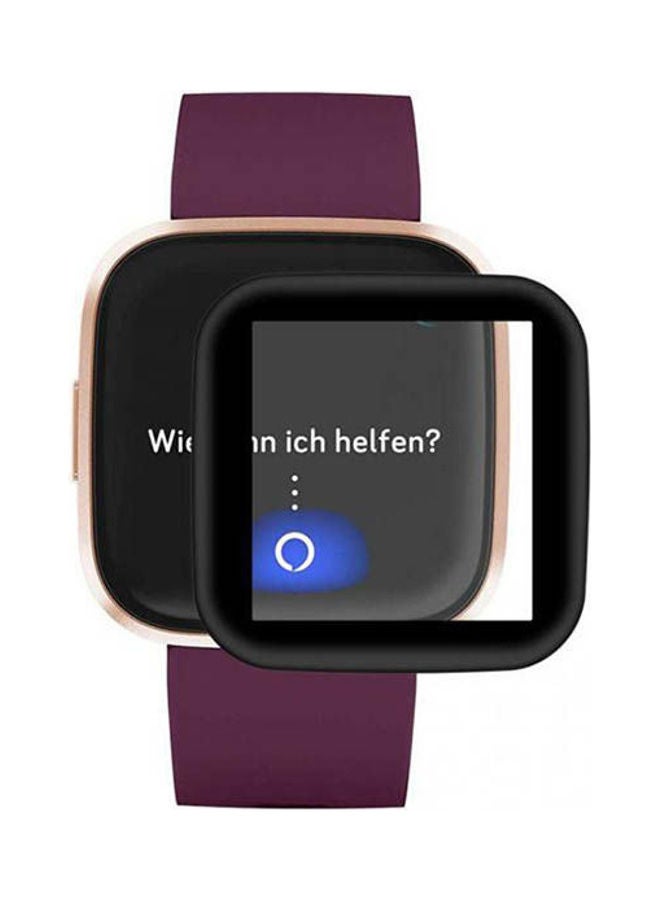 3D Curved Edge Full Cover Tpu Soft Screen Protective Film Cover For Fitbit Versa 2 Watch Versa2 Screen Protector Guard Clear