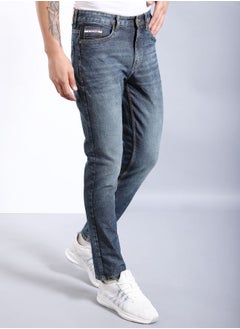 The Indian Garage Co Men Slim Fit Solid Mid-Rise Stretchable Jeans  - Image 3