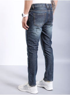 The Indian Garage Co Men Slim Fit Solid Mid-Rise Stretchable Jeans  - Image 2