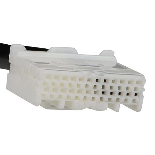 TRQ Left Driver Side Power Mirror Smooth Black Textured Housing Paint to Match Compatible with 2017-2020 Nissan Armada NI1320292 - Image 2