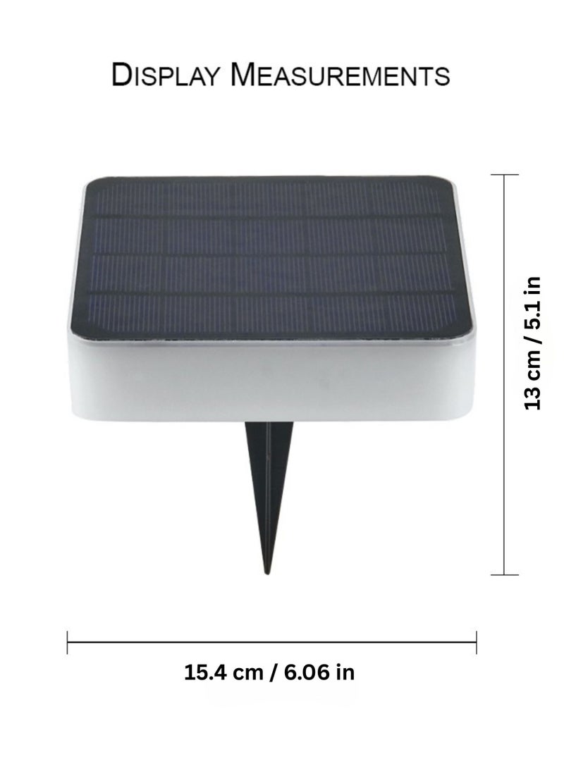 Vmax Outdoor Solar LED Lights – Bright White Garden & Wall Mount Lighting, Waterproof Pathway, Driveway & Patio Illumination, Auto Dusk-to-Dawn, Energy Saving - Image 2