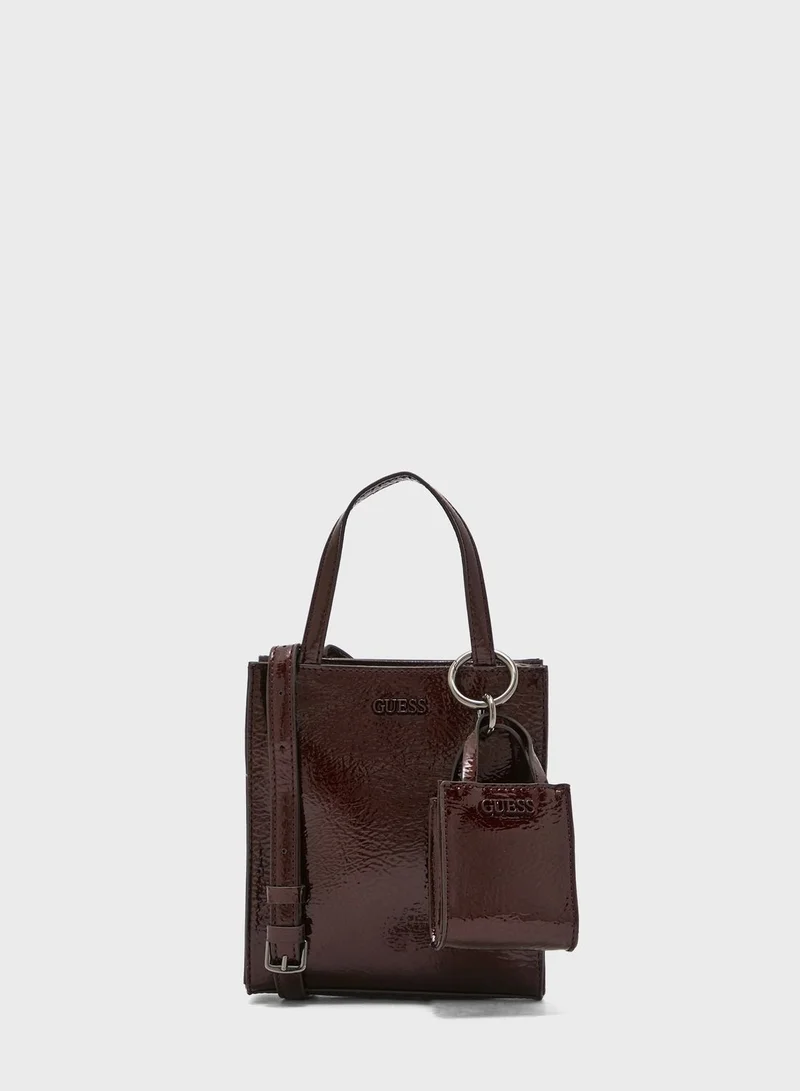 GUESS Picnic Mini Detach Drop Tote