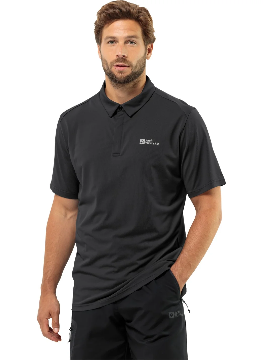 جاك ولفسكن Delgami Polo Men's Polo T-Shirt 1809801TR