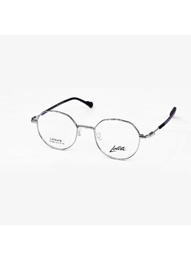 Optical eyeglasses with a stylish round design and high-quality metal frame. The unisex style makes it suitable for both men and women, offering a balanced look between classic and modern fashion. Lightweight construction ensures all-day comfort, while adjustable nose pads provide better stability and fit. Ideal for daily and work use.