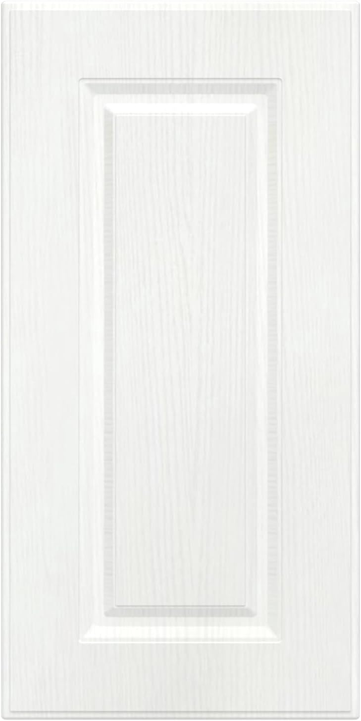 BOTOOT Built-in Cabinet Doors - Cabinet Doors for Kitchen, Living Room, Bedroom, Bathroom - 29 Inch High (White Texture, 14.5 Inch Wide) - Image 1