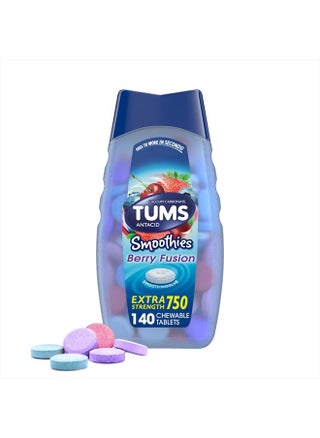 Antacid Smoothies Berry Fusion Extra Strength 750, Smooth Dissolve - 140 Chewable Tablets - pzsku/Z64D40A204F89C40047F8Z/45/_/1715493951/0a015150-d87b-44de-b51e-baf8a2b782a4